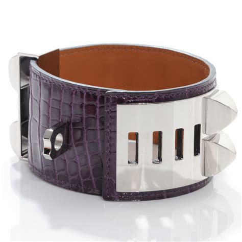 bracelet collier de chien hermes alligator|Collier de Chien bracelet .